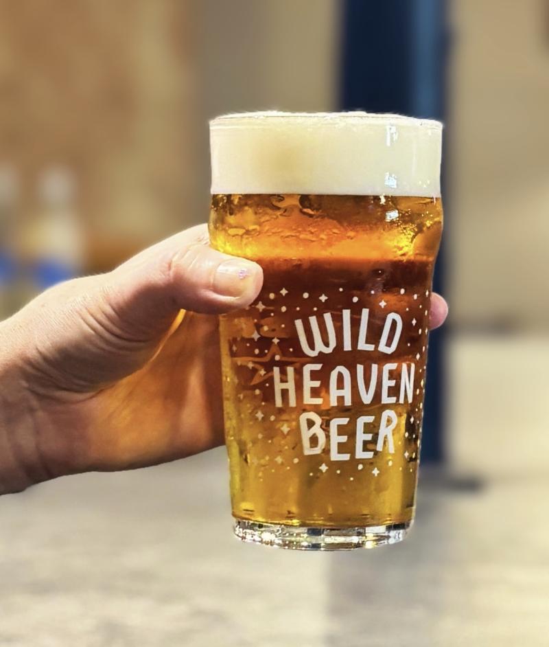 Four fried plaintain tostones with a scoop with guacamole in the middle