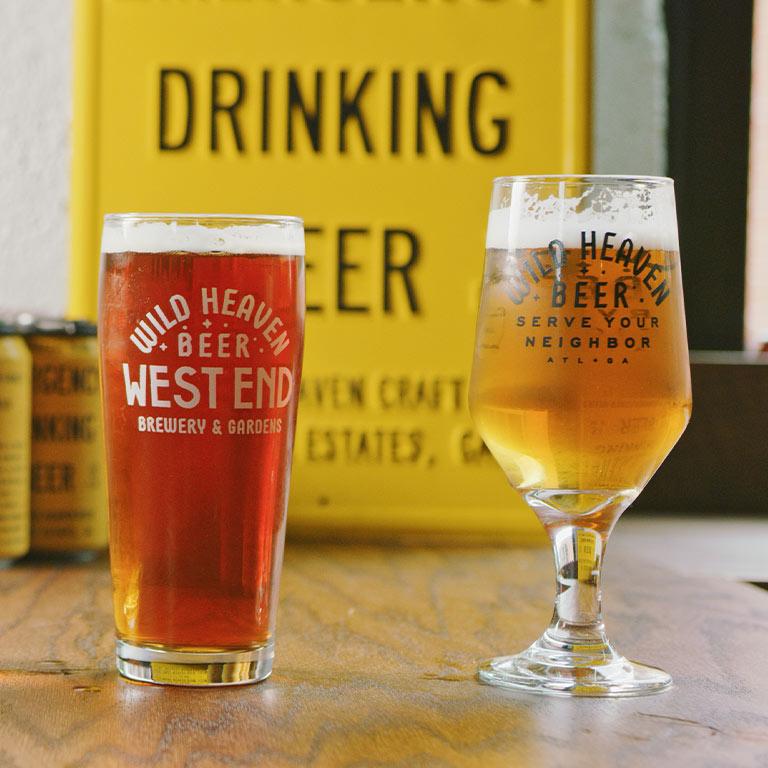 Emergency Drinking Beer from Wild Heaven Beer